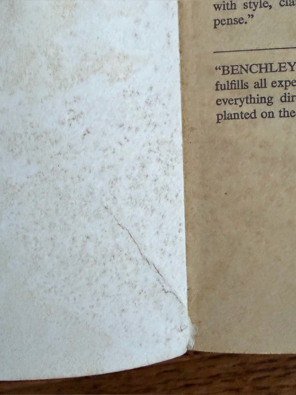 Jaws by Peter Benchley Vintage Bantam Paperback Book 1975 18th Printing - Picture 9 of 15